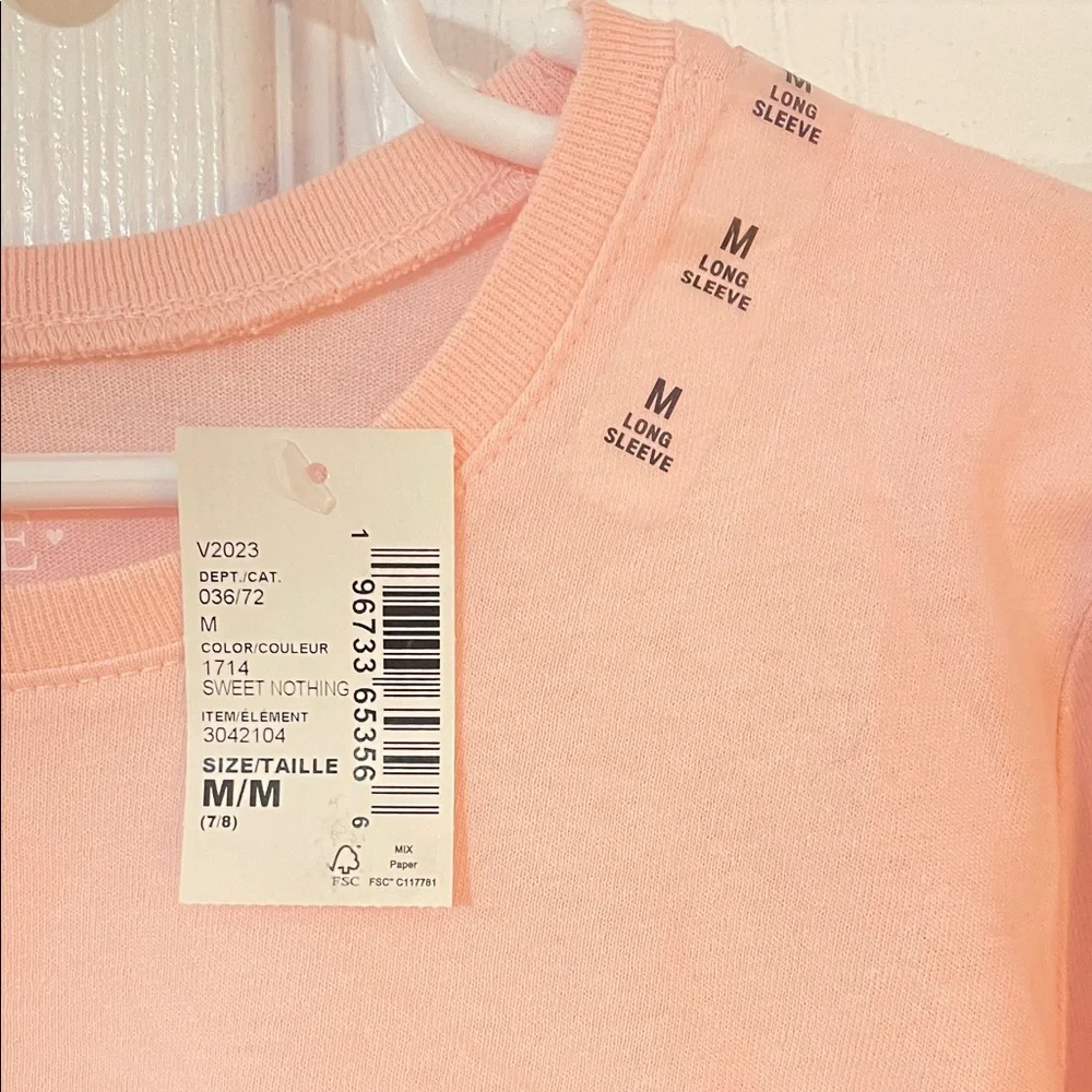 NWT The Children's Place TShirt Long Sleeve Medium